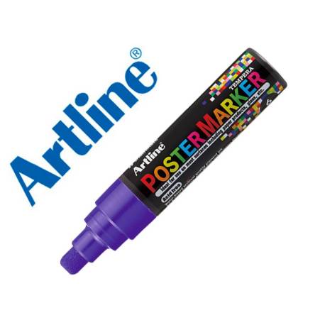 ROTULADOR MARCA ARTLINE POSTER MARKER EPP-6 PUNTA REDONDA 6 MM COLOR VIOLETA