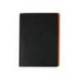AGENDA ENCUADERNADA MARCA LIDERPAPEL SIFNOS A5 2026 NARANJA PAPEL 70 GR FSC
