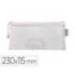 BOLSA ZIPPER BAG MARCA LIDERPAPEL POLIESTER TRANSPIRABLE MULTIUSOS TICKET 230X115 MM BLANCO