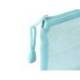 BOLSA ZIPPER BAG MARCA LIDERPAPEL POLIESTER TRANSPIRABLE MULTIUSOS DIN A6 AZUL PASTEL