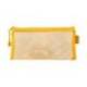 BOLSA ZIPPER BAG MARCA LIDERPAPEL POLIESTER TRANSPIRABLE MULTIUSOS TICKET 230X115 MM AMARILLO