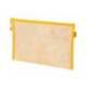 BOLSA ZIPPER BAG MARCA LIDERPAPEL POLIESTER TRANSPIRABLE MULTIUSOS DIN A5 AMARILLO