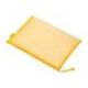 BOLSA ZIPPER BAG MARCA LIDERPAPEL POLIESTER TRANSPIRABLE MULTIUSOS DIN A4 AMARILLO
