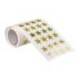 GOMETS MARCA LIDERPAPEL AUTOADHESIVO S ESTRELLAS DORADAS 20 MM 1500 UNIDADES EN CAJA DE CARTON