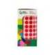 GOMETS MARCA LIDERPAPEL AUTOADHESIVO S CIRCULOS 10,5 MM ROJO ROLLO DE 6000 UNIDADES EN CAJA DE CARTON