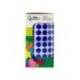 GOMETS MARCA LIDERPAPEL AUTOADHESIVO S CIRCULOS 10,5 MM AZUL ROLLO DE 6000 UNIDADES EN CAJA DE CARTON