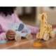 JUEGO INFANTIL MARCA IMAGINOVO MADERA JIRAFA PARA ARRASTRAR CON RUEDAS +12 MESES 16X12X5,4CM