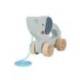 JUEGO INFANTIL MARCA IMAGINOVO MADERA ELEFANTE PARA ARRASTRAR CON RUEDAS +12 MESES 13,4X10X5,4CM