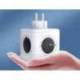 REGLETA MARCA Q-CONNECT DE CUBO ENCHUFE MULTIPLE POWER CUBE 5 EN 1 DIRECTO A PARED 5 TOMAS DE CORRIENTE 75X75X112MM