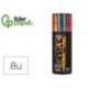 ROTULADOR MARCA LIDERPAPEL ACRYLIC BASE AGUA TODO TIPO DE SUPERFICIE PUNTA FINA 0,7 MM CAJA DE 8 UNIDADES COLORES