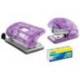 GRAPADORA MARCA RAPID MINI F4 COLOUR BREEZE USA GRAPAS 24/6 Y 26/6 COLOR LAVANDA EN BLISTER