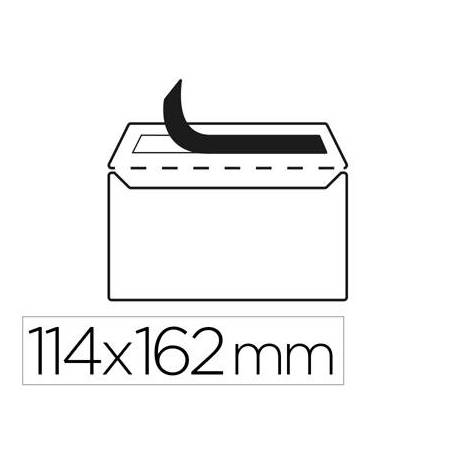 Sobre Liderpapel DIN C6 Blanco Caja 25