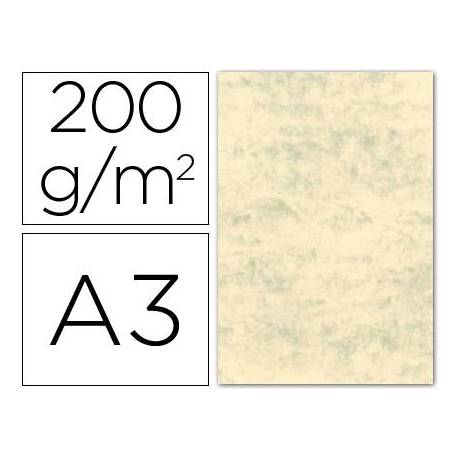 Cartulina marmoleada DIN A3 Gris