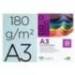 Cartulina Liderpapel celeste a3 180 g/m2