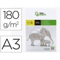 Cartulina Liderpapel blanco a3 180 g/m2