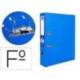 Archivador de palanca Liderpapel Documenta folio color azul