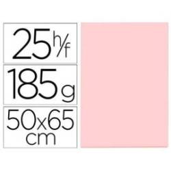 Cartulina Guarro rosa 500 x 650 mm 185 g/m2