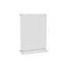 EXPOSITOR SOBREMESA MARCA MAUL VISION ACRILICO DIN A6 118X47X170 MM