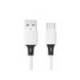CABLE USB-C A USB-A MARCA Q-CONNECT PVC LONGITUD 2M BLANCO