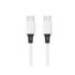 CABLE USB-C A USB-C MARCA Q-CONNECT PVC LONGITUD 3M BLANCO