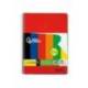 CUADERNO ESPIRAL MARCA LIDERPAPEL DIN A4 TAPA POLIPROPILENO 80H 90GR CUADRO 4MM CON MARGEN PACK 5+1 COLORES SURTIDOS