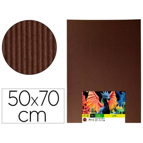 Carton ondulado Liderpapel marron