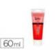 PINTURA ACRILICA MARCA LIDERPAPEL TUBO DE PLASTICO DE 60 ML COLOR ROJO CARMIN