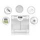 BASCULA BAÑO MARCA Q-CONNECT DIGITAL CON PANTALLA LCD PRECISION 100 GR CAPACIDAD DE 5 KG A 180 KG 300X300X22MM