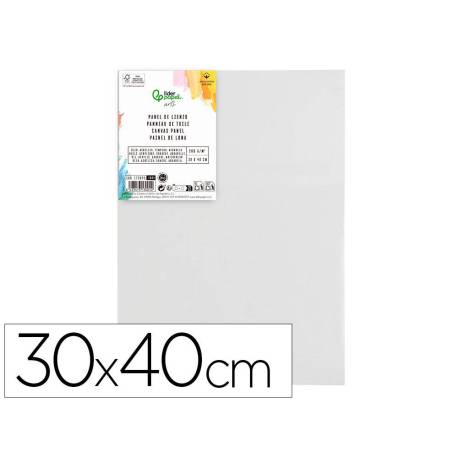 PANEL DE LIENZO MARCA LIDERPAPEL 30X40 CM GRAMAJE 280G/M2 CERTIFICADO FSC