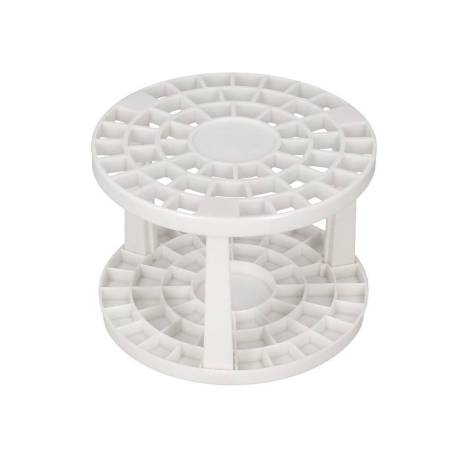 SOPORTE PARA PINCELES MARCA LIDERPAPEL DE PLASTICO 46 AGUJEROS 14,5X14,5X10 CM