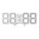 RELOJ MARCA Q-CONNECT DE PARED DIGITAL CON TEMPERATURA 3 ALARMAS CONTROL DE SONIDO 220X40X87 MM
