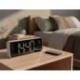 RELOJ MARCA Q-CONNECT DE PARED Y SOBREMESA DIGITAL CON TEMPERATURA Y MANDO A DISTANCIA 387X32X130 MM