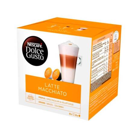 CAFE MARCA DOLCE GUSTO LATTE MACCHIATO CAJA DE 16 CAPSULAS