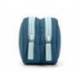 ESTUCHE PORTATODO LIDERPAPEL DUO 3 CREMALLERAS CON BOLSILLOFRONTAL COLOR AZUL OSCURO 220X90X70 MM