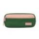 ESTUCHE PORTATODO LIDERPAPEL DUO 2 CREMALLERAS CON BOLSILLOFRONTAL COLOR VERDE MILITAR 220X90X50 MM
