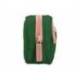 ESTUCHE PORTATODO LIDERPAPEL DUO 2 CREMALLERAS CON BOLSILLOFRONTAL COLOR VERDE MILITAR 220X90X50 MM