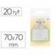 BLOC NOTAS ADHESIVAS MARCA IMAGINOVO MEOW 20 HOJAS CUADERNO 70X70 MM