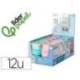 GOMA DE BORRAR MARCA LIDERPAPEL RECTANGULAR CON PROTECTOR PLASTICO SACAPUNTAS 2 USOS COLORES SURTIDOS