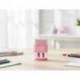 GOMA DE BORRAR MARCA LIDERPAPEL RECTANGULAR CON PROTECTOR PLASTICO SACAPUNTAS 2 USOS COLORES SURTIDOS