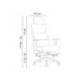 SILLA MARCA Q-CONNECT DIRECCION AUREA SIMILPIEL ALT MAX 1400 MM ANC 520 MM PROF 510 MM RUEDAS PREMIUM NEGRO