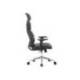 SILLA MARCA Q-CONNECT DIRECCION AUREA SIMILPIEL ALT MAX 1400 MM ANC 520 MM PROF 510 MM RUEDAS PREMIUM NEGRO