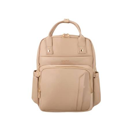 MOCHILA MARCA ANTARTIK NOVA 4 COMPARTIMENTOS COLOR BEIGE 410X180X320 MM