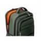 MOCHILA MARCA ANTARTIK VOLT 5 COMPARTIMENTOS COLOR VERDE MILITAR INTERIOR NARANJA 450X180X330 MM