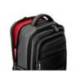 MOCHILA MARCA ANTARTIK VOLT 5 COMPARTIMENTOS COLOR NEGRO INTERIOR ROJO 450X180X330 MM