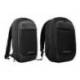 MOCHILA MARCA ANTARTIK SLIM 3 COMPARTIMENTOS COLOR NEGRO 450X150X330 MM