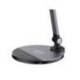 LAMPARA DE OFICINA Q-CONNECT SOBREMESA PROFESIONAL ALUMINIO 9W 120 LED CARGADOR MOVIL NEGRO