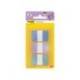 BANDERITAS SEPARADORAS RIGIDAS DISPENSADOR MARCA POST-IT INDEX STRONG 686-3 COAST 25,4X38.1 MM PACK DE 36