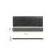 REPOSAMUÑECAS MARCA FELLOWES PARA TECLADO BREYTA NEGRO 480X70X25 MM