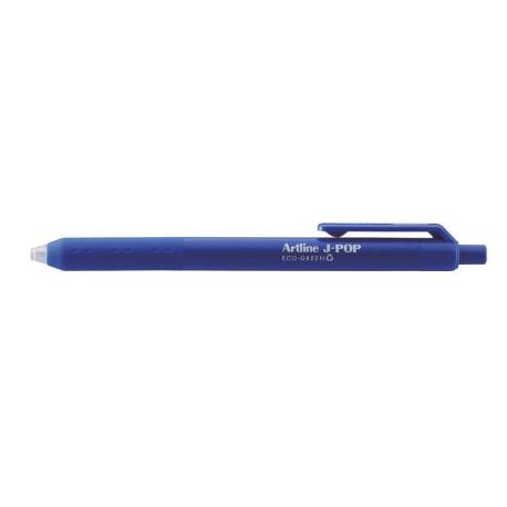 BOLIGRAFO ARTLINE J-POP ECO GREEN RETRACTIL TINTA GEL 0,7 MM AZUL