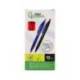 BOLIGRAFO MARCA LIDERPAPEL PUNTA 1 MM RETRACTIL CON CLIP ACABADO SOFT TOUCH TINTA ROJA CUERPO ROJO
